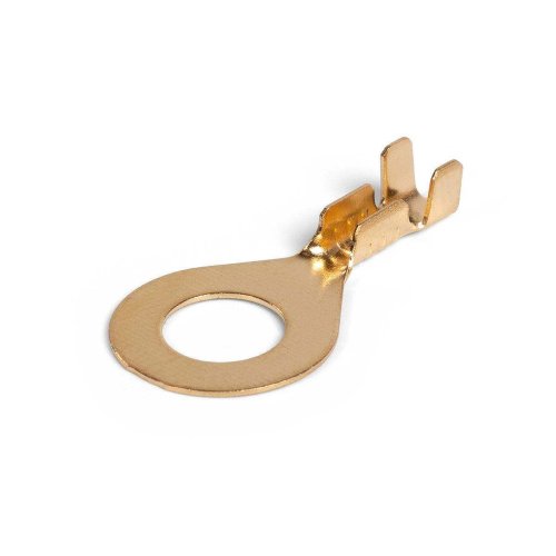 Наконечник кольцевой неизолированный КВТ НК 2,5-5 М5 фото Наконечник кольцевой неизолированный КВТ НК 2,5-5 М5 картинка